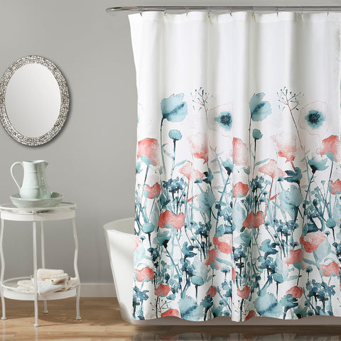 Zuri Flora Shower Curtain by Lush Decor