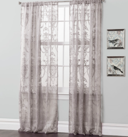 Lush Decor Sheer Curtains