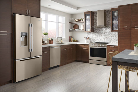 Sunset Bronze appliances by Whirlpool