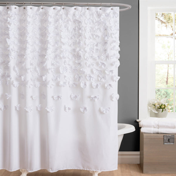 curtains as shower curtain