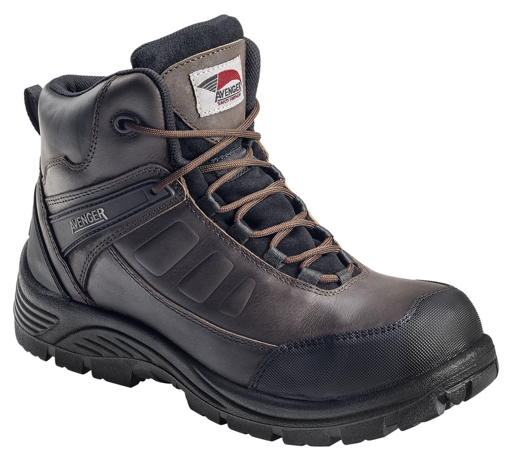 exposed steel toe cap boots