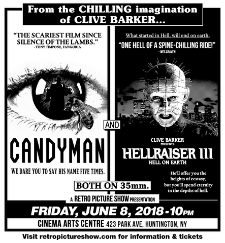 Candyman and Hellraiser III (35mm Double Feature)