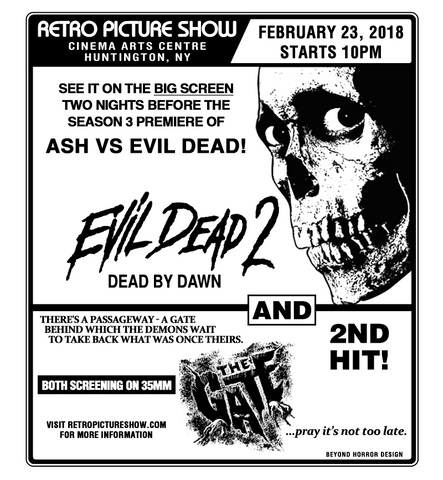 Evil Dead 2 & The Gate (35mm Double Feature)