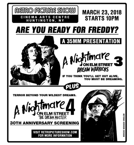 A Nightmare on Elm Street 3 & 4 (35mm Double Feature)