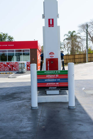 Petrol Service Station Bollards