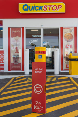 Petrol Service Station Bollards