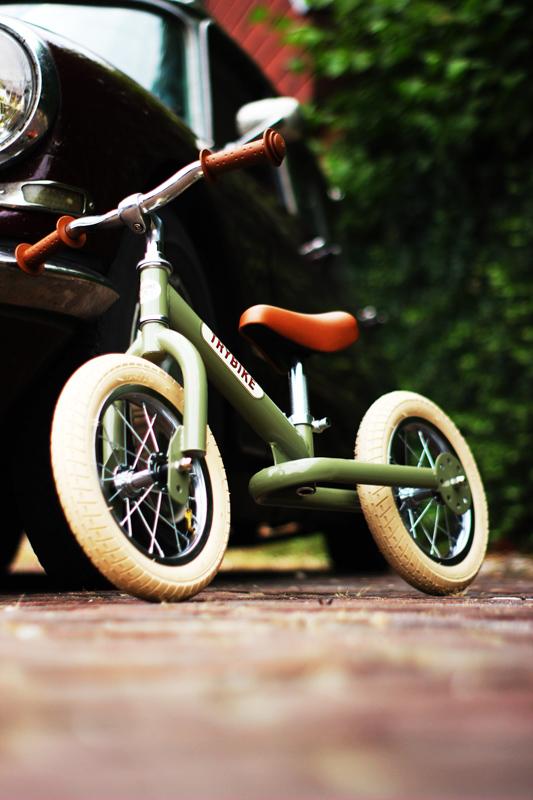 trybike 2 in 1 vintage green