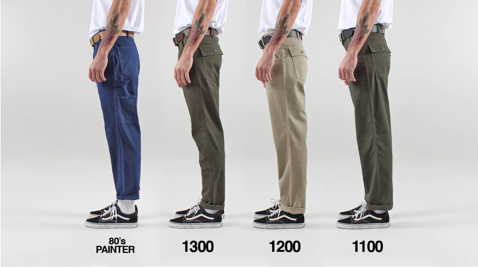 Stan Ray Fit Guide | How do Stan Ray Fatigue Pants Fit ? – Urban
