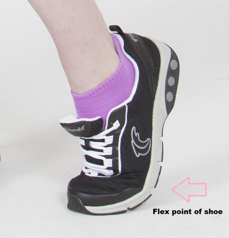 Therafit Flex point of shoe