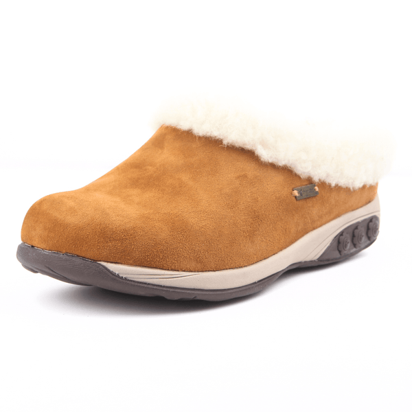 sheepskin clog slippers