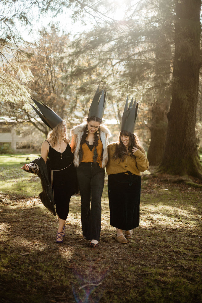 Witches of Juneau, Alaska. A Halloween Photoshoot by Resolute Boutique