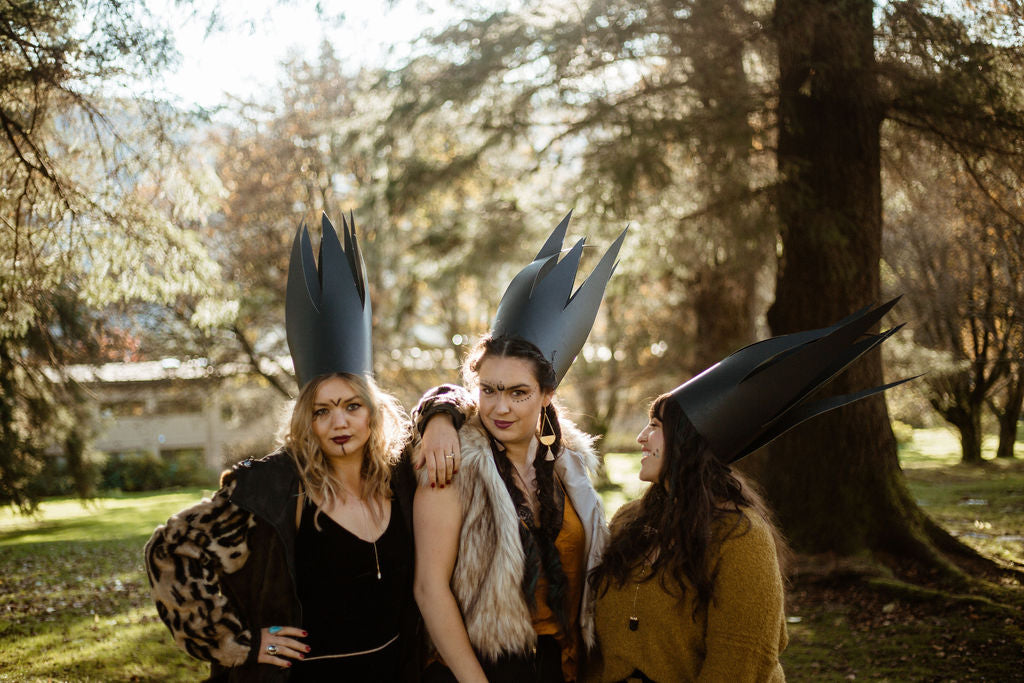 Witches of Juneau, Alaska. A Halloween Photoshoot by Resolute Boutique