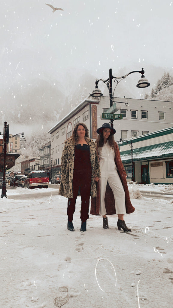 Resolute Boutique storming the downtown Juneau, Alaska streets