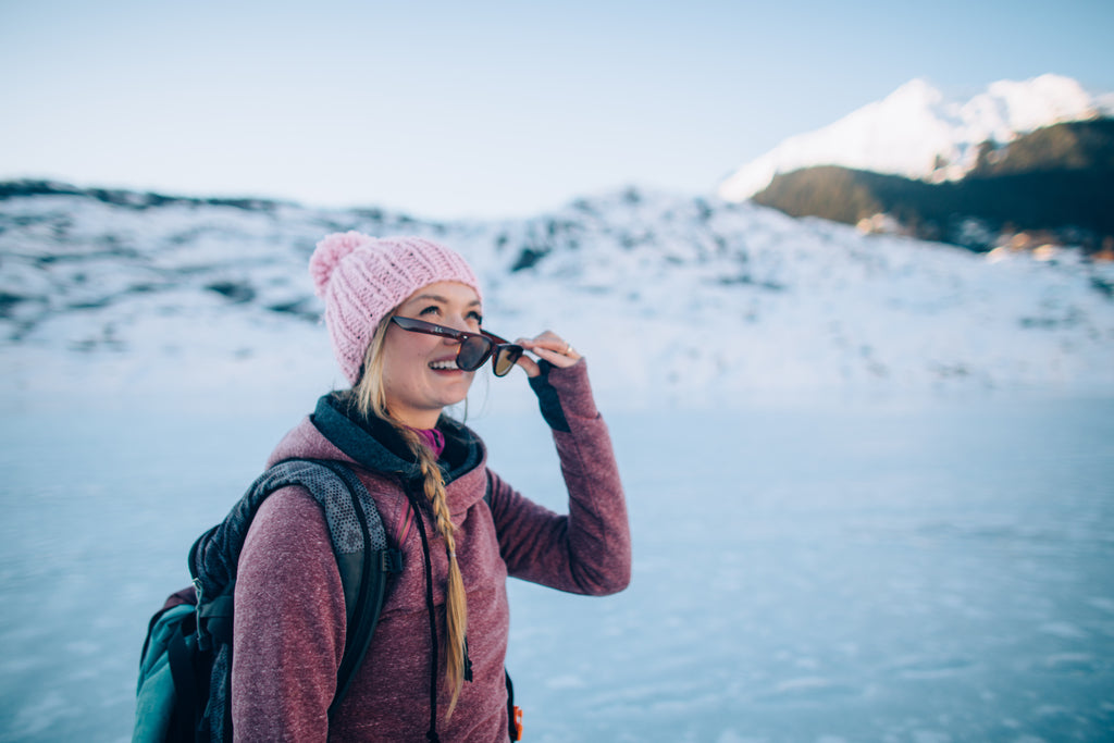 Mendenhall Glacier Ice Caves in Juneau, Alaska. Resolute Boutique & Lifestyle Blog