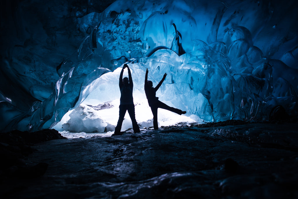 Mendenhall Glacier Ice Caves in Juneau, Alaska. Resolute Boutique & Lifestyle Blog