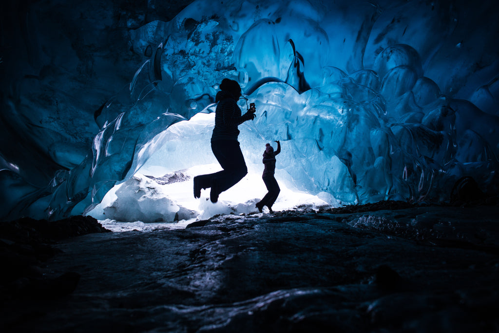 Mendenhall Glacier Ice Caves in Juneau, Alaska. Resolute Boutique & Lifestyle Blog