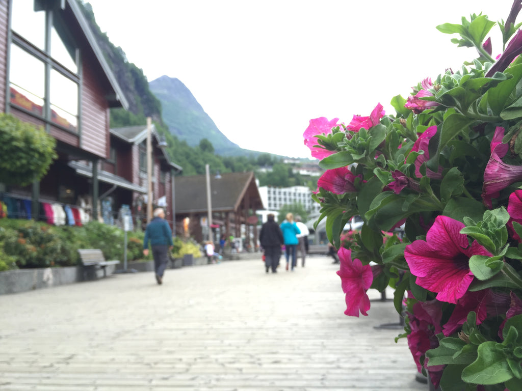 Downtown Geiranger, Norway. Cruising the coast of Norway part 1 for Resolute Boutique