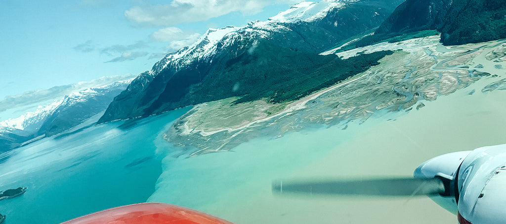 Flying to Skagway for the Day by Resolute Boutique 