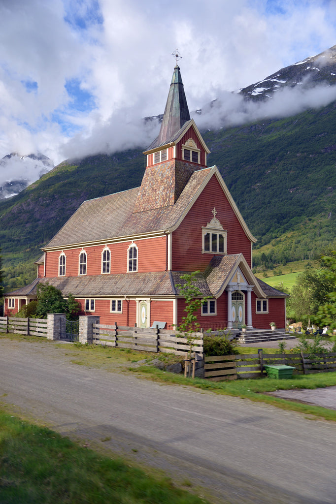 Olden, Norway.  A Cruise up the Coast of Norway part 1 of 4