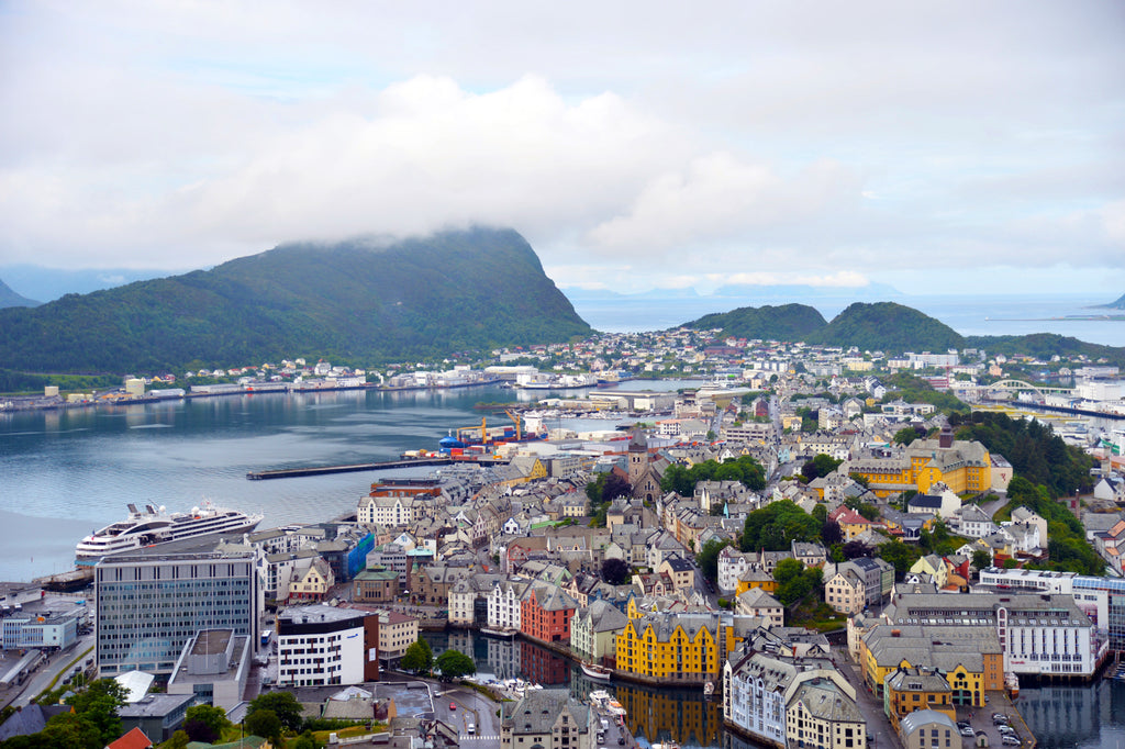 Shopping in Aalesund, Norway. Cruising up the Coast of Norway part 2 for Resolute Boutique