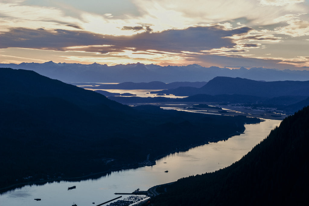 Sunset on Mount Roberts