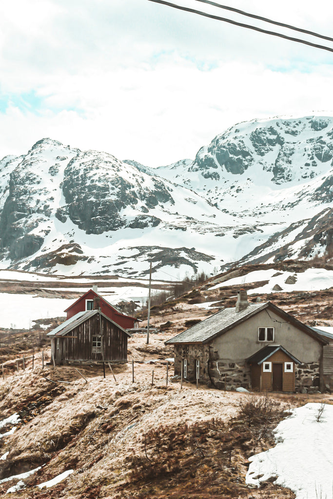 Train from Bergen to Oslo, Norway