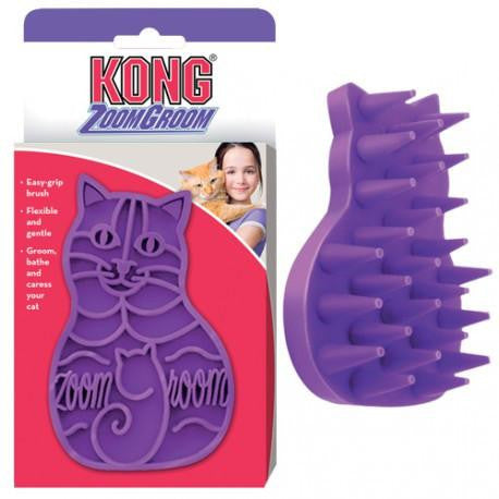 purple cat brush