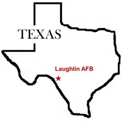 Laughlin Air Force Base AFB Map Del Rio Texas