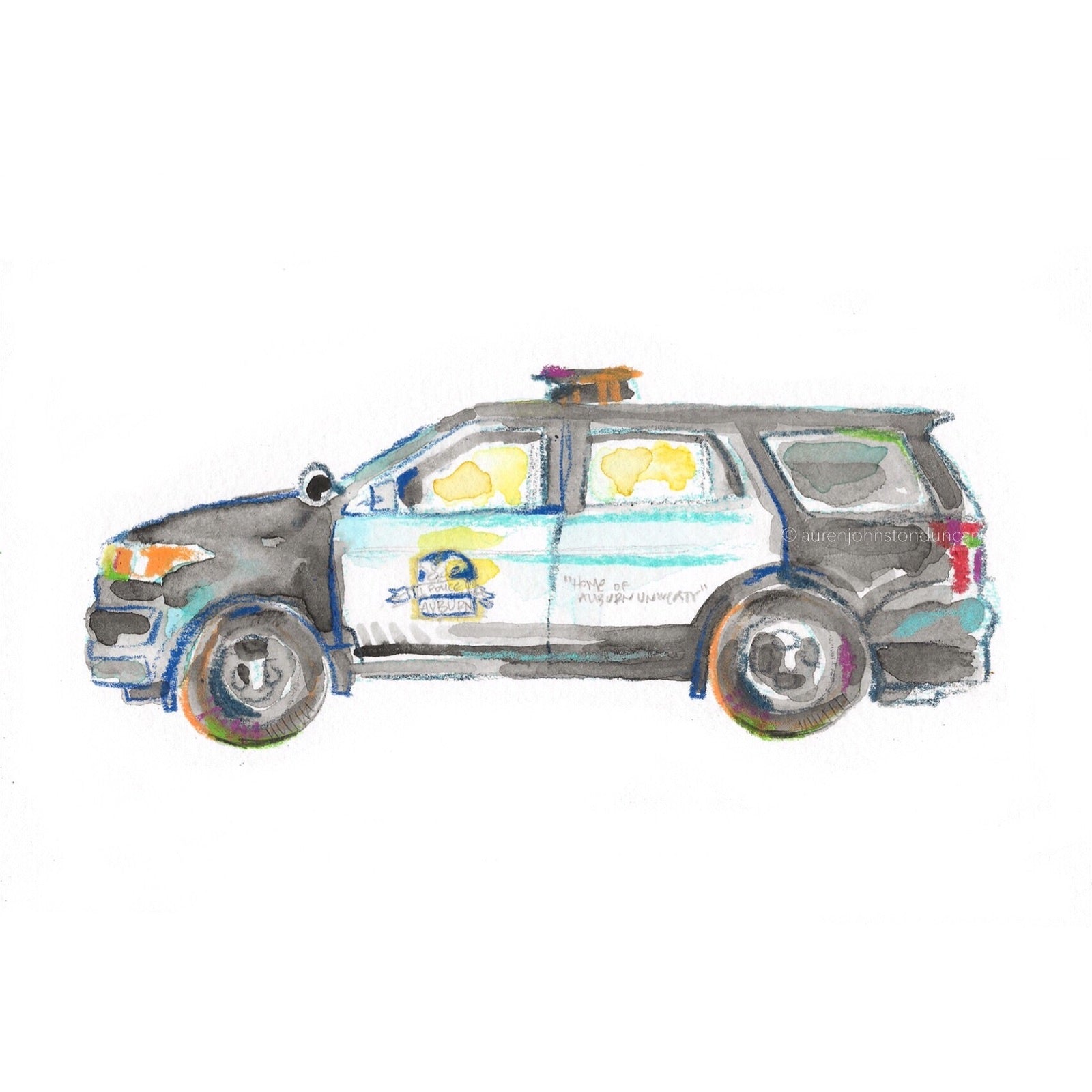Auburn Police Car