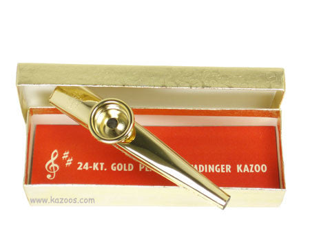 Gold Plated Kazoo – Kazoobie Kazoos