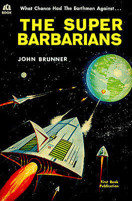 The Super Barbarians - 1962 - Science Fiction Novel Cover Poster