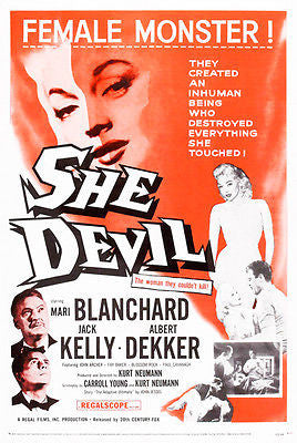 She Devil - 1957 - Movie Poster