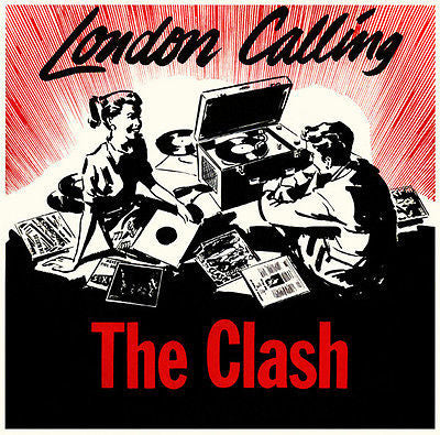 The Clash - London Calling - 1979 - Single Picture Sleeve Poster