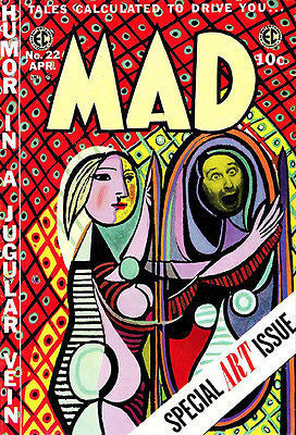 MAD Magazine #22 - April 1955 - Cover Poster