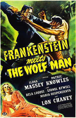 Frankenstein Meets the Wolfman - 1943 - Movie Poster