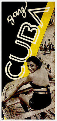 1930's - Gay Cuba - Travel Advertising Poster