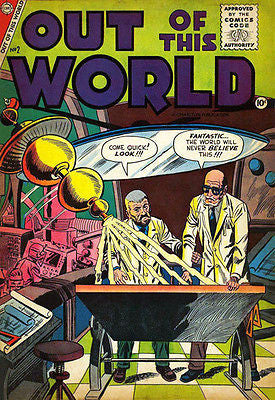 Out of This World #2 - December 1956 - Comic Book Cover Poster