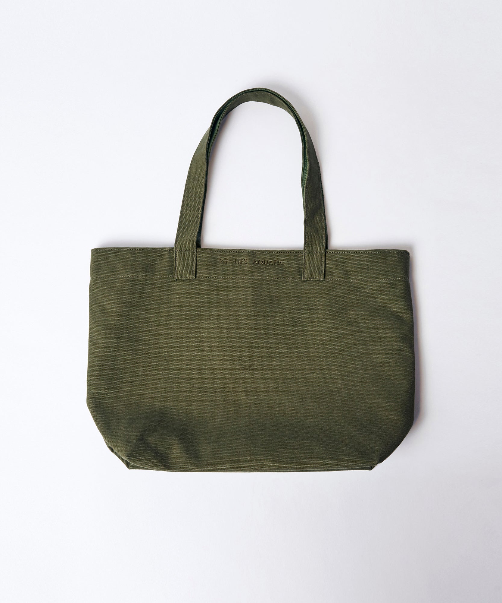 Canvas Beach Tote — Khaki