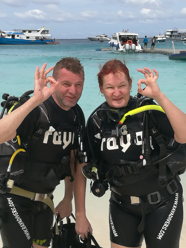 ¨Scuba diving Open Water Course Students