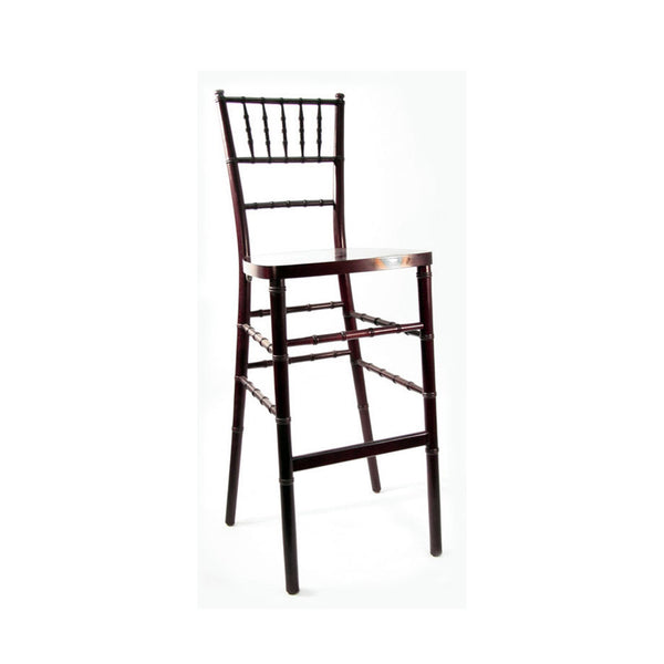 Chiavari Barstool Mahogany Illusions Tents Rentals And Event