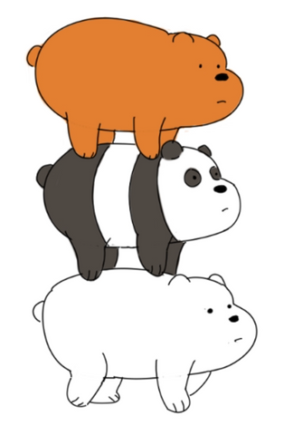 How To Draw We Bare Bears - Bring Them to Life With Color Coloring Our Sketches From Cartoon Network