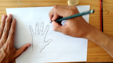 Learn How To Draw Hands - Draw The Hand Clean And With Good Proportions