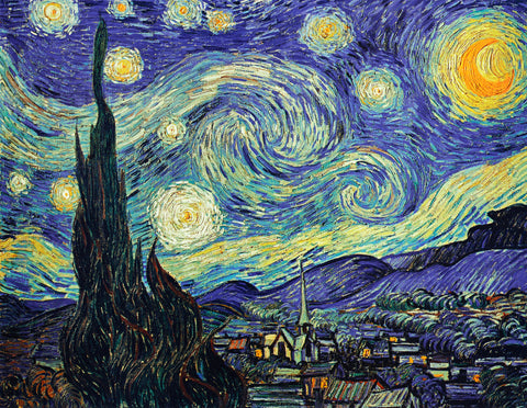 Van Gogh Art And Science - Starry Night Painting By Van Gogh