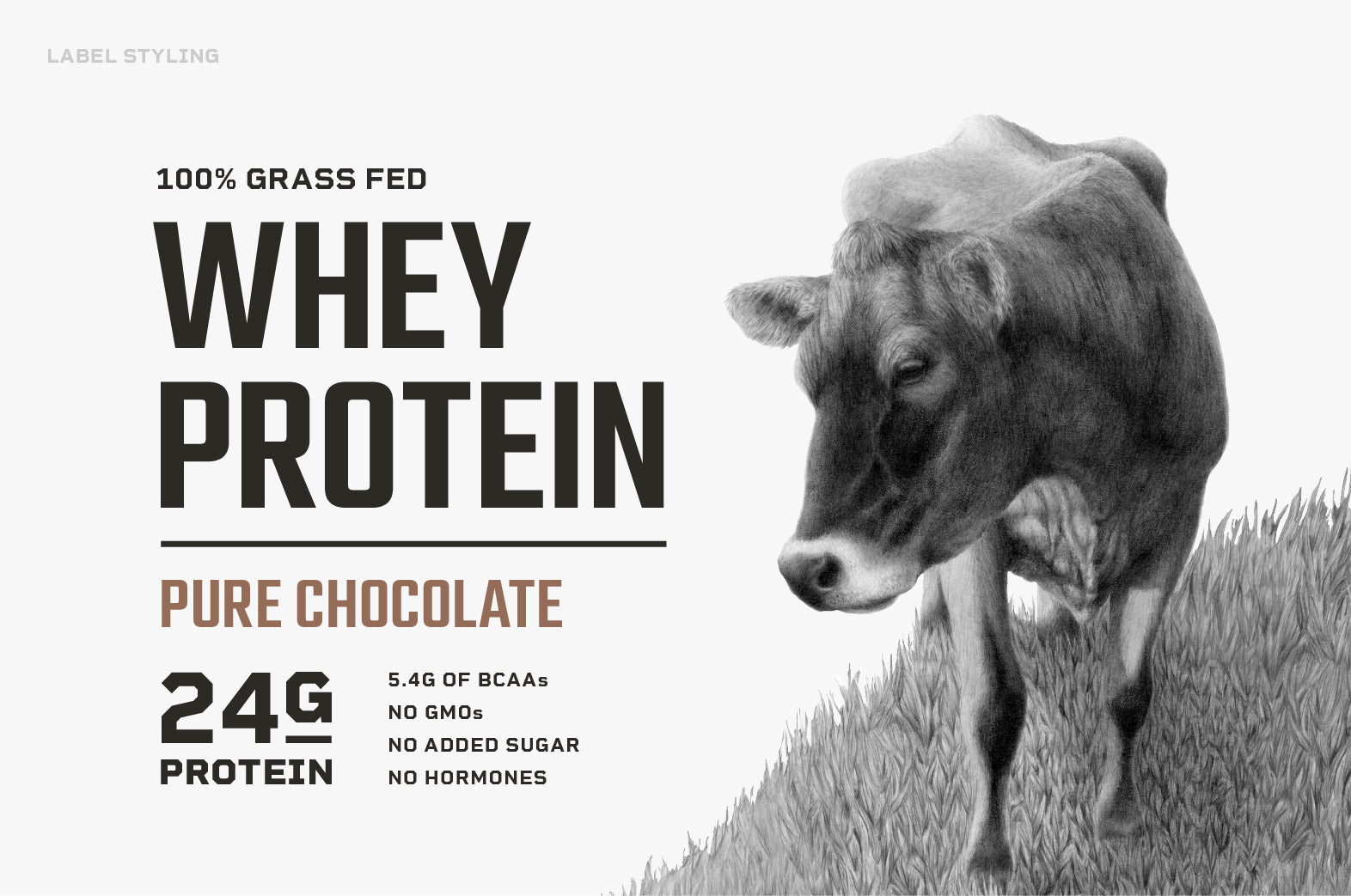 Levels new grass-fed whey protein labels
