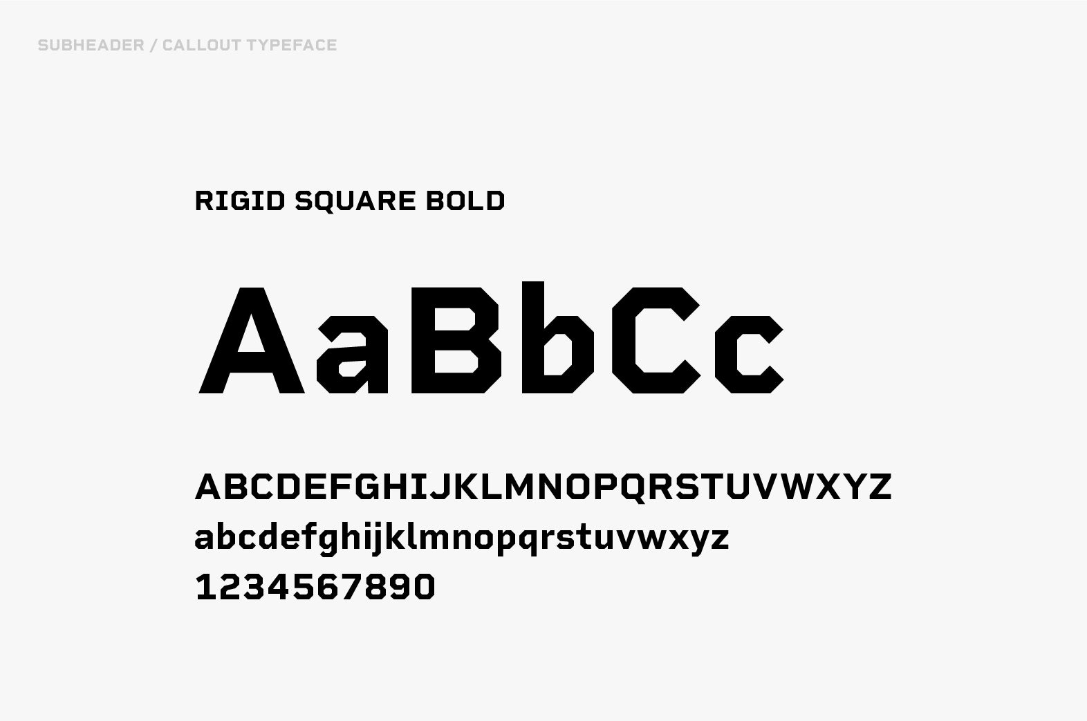 Levels Fonts Rigid Square Bold