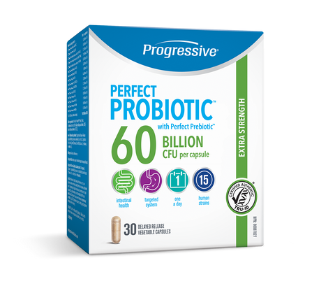 Perfect Probiotic 60 Billion - 30vcaps - Progressive - Health & Body Nutrition