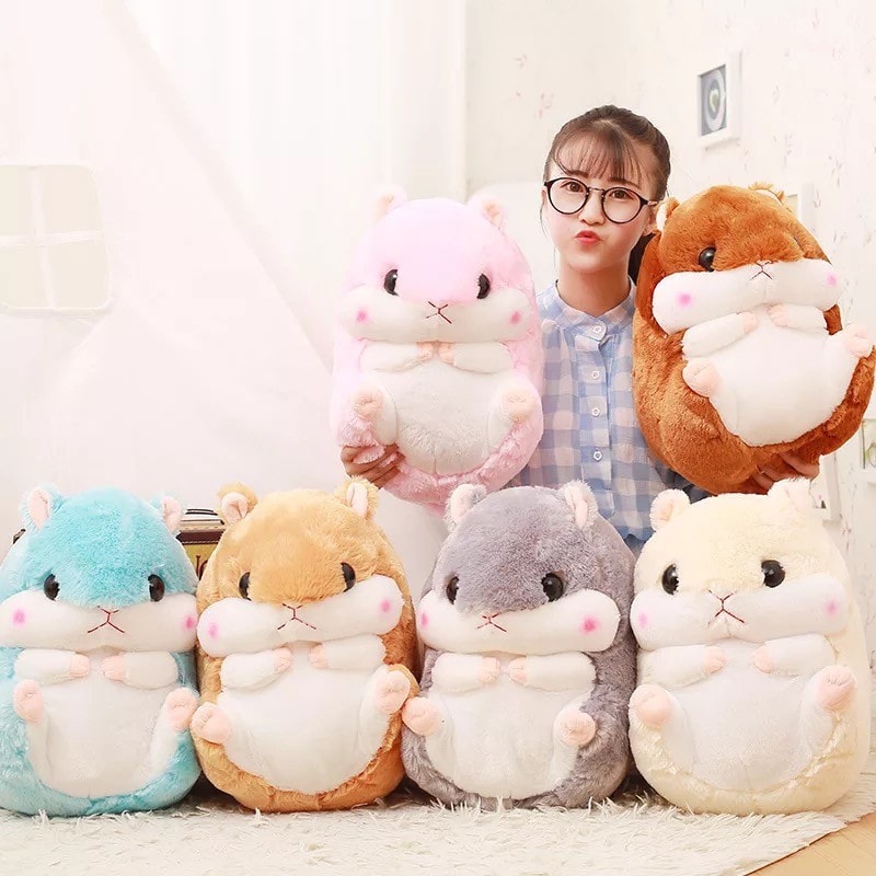 stuffed hamster plush