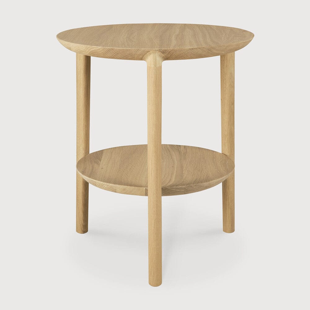 Ethnicraft Oak Bok Side Table (4595656654932)