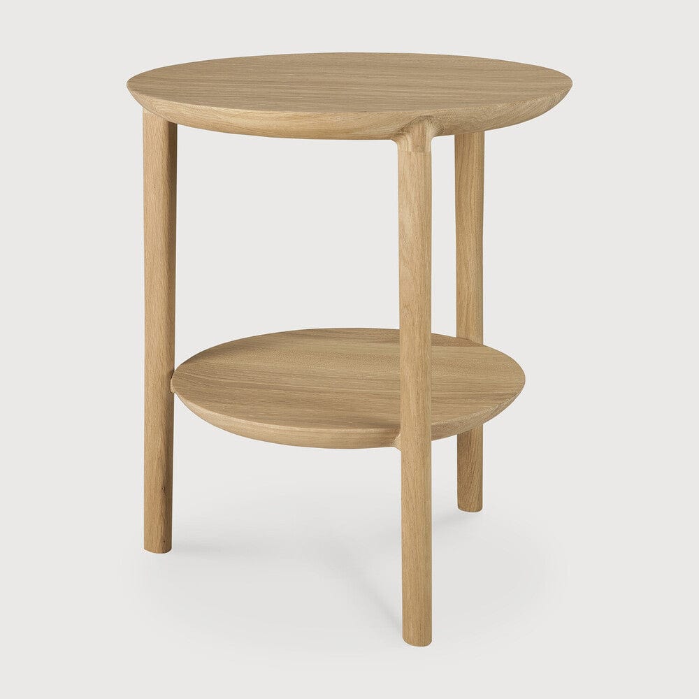 Ethnicraft Oak Bok Side Table (4595656654932)