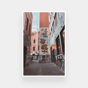 Melbourne Streets Print - Various sizes (7734890791161)